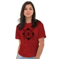 thumbnail image 4 of Compass Diamond Symbolic Spiritual Plus Size Crewneck Graphic Tee Shirt Brisco Brands 2X, 4 of 5