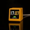 thumbnail image 5 of Alarm Clock Desktop Decoration Time Small Portable Smart Wifi Weather Station Display Weather Temperature Humidity (white), 5 of 7