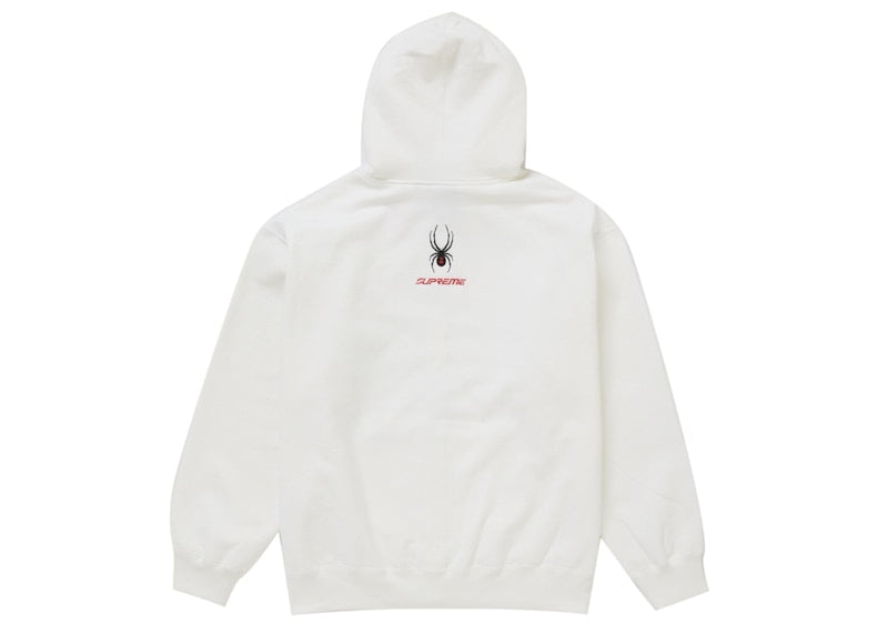 Supreme Men's Spyder Zip Up Hooded Sweatshirt White, from StockX