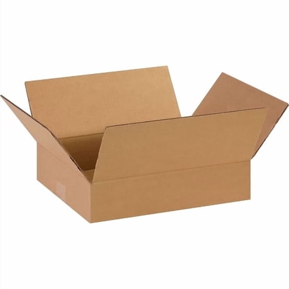 The Packaging Wholesalers 14 x 11 x 3 Inches Shipping Boxes, 25-Count (BS141103)