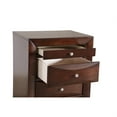 thumbnail image 3 of Marilla Cappuccino 7-Drawer Chest of Drawers (23 in. L X 17 in. W X 58 in. H), 3 of 5
