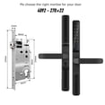 thumbnail image 2 of IP65 Waterproof Smart Door Lock Handle Ultra-thin Biometric Fingerprint Door Lock Free App Remote Control ,Corrosion-Resistant, 2 of 4