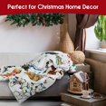 thumbnail image 4 of Christmas Throw Blanket 60"x50",Winter Merry Xmas Holiday Festival Cute Dog Loves Blanket for Women Men,Soft GIFS Flannel Fleece Throw for Home Living Room Bed Chair Couch Decor, 4 of 7