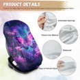 thumbnail image 5 of KUIFORTI Car Seat Sun Shade Cover Butterfly Car Seat Cover Baby Carseat Sun Shade Keep Your Baby's Carseat at a Cooler Temperature - Covers and Blocks Out Heat & Sun - Protection from UV Sunlight, 5 of 6