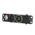 thumbnail image 4 of MERIGLARE Charger Socket Panel Marine Boat Lighter Socket for RV Marine Green Light, 4 of 9