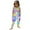 Orange, variant on Gaexia Easter Bunny Pajama Set for Girls Playful Hare Style Overalls and Matching Pants Cozy Two-Piece Sleepwear Outfit (Orange,5-6 Years)