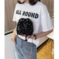 thumbnail image 2 of YOUI-GIFTS Women Glitter Handbag Crossbody Bag Sequins Drawstring Shoulder Bag, 2 of 5