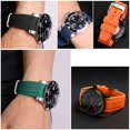 thumbnail image 4 of Pulsera de 18 mm, 20 mm y 22 mm para relojes Omega, Seiko, Ro-lex, Tissot, Tudor, correa de goma de alta calidad con extremo curvo, 4 of 4