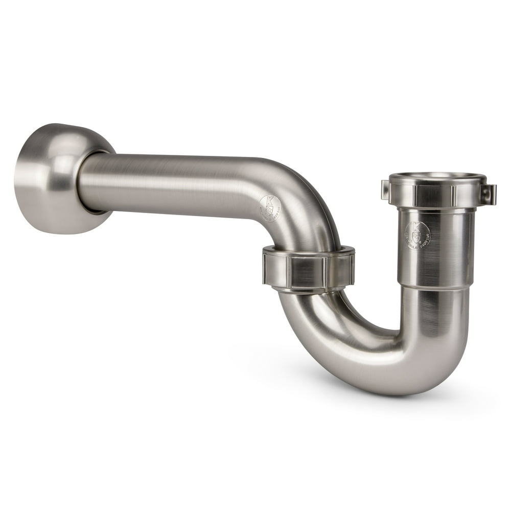 Keeney K400BN 1.5 x 1.25 in. Decorative ABS PTrap