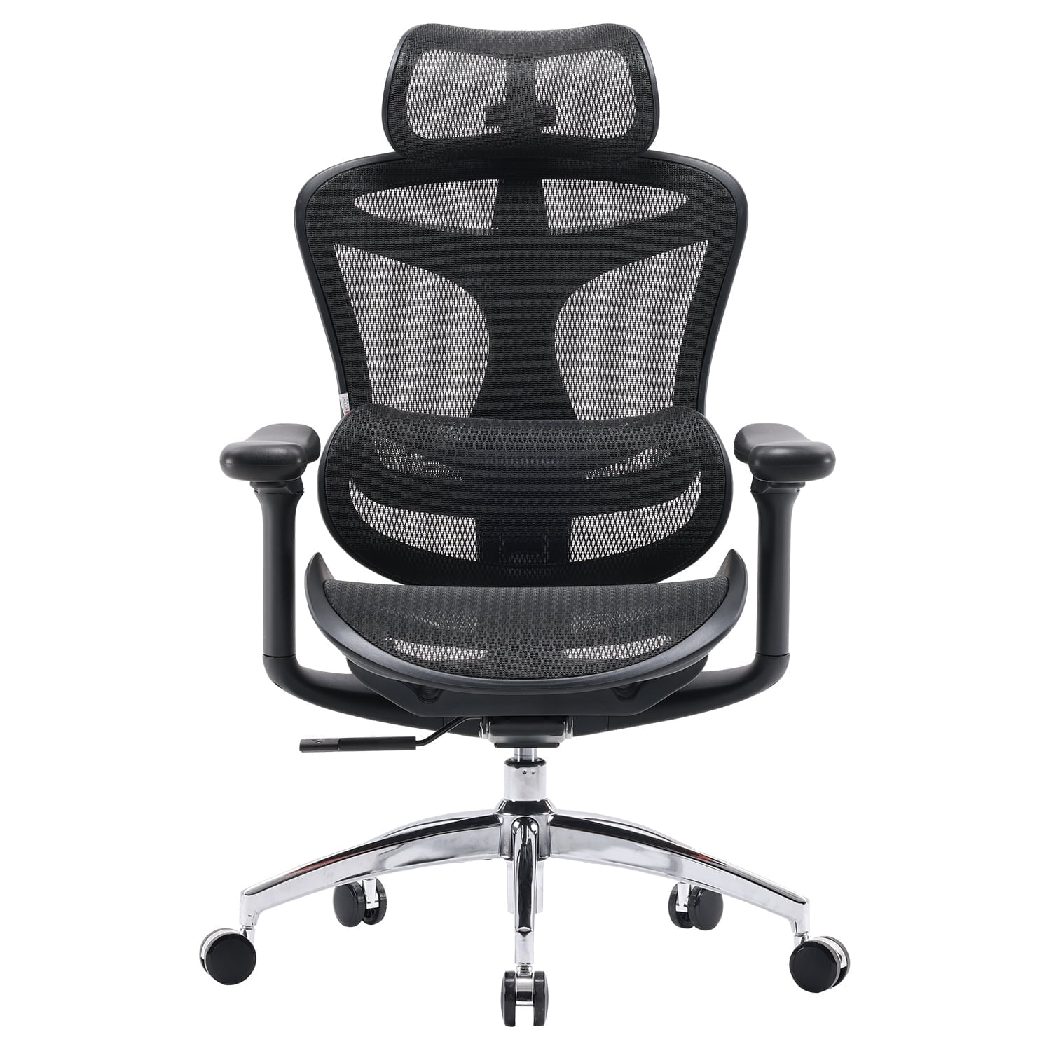 Sihoo Doro C300 Ergonomic Office Chair with Headrest, Lumbar Support, Adjustable Backrest, 3D Armrests, Breathable Mesh, Height & Tilt Adjustment - Black