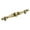 Gold, variant on Hickory Hardware Cavalier 4-1/4 Inch Center to Center Satin Nickel Cabinet Pull P132-SN