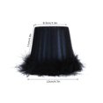thumbnail image 3 of Lampshade, 6Pcs With Feather Wall Light Lampshade, For Halls Hotels, 3 of 8