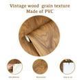 thumbnail image 4 of (3 pack) Abyssaly Wood Peel and Stick Wallpaper 15.7 "x 118" Brown Self-Adhesive Removable Contact Paper for Home Shelves Walls, 4 of 10