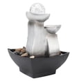 thumbnail image 5 of Indoor Tabletop Fountain, Zen Waterfall Feature for Desktops, Colors Randomly Assorted, Resin Construction Ensuring Durability and Continuous Water, 5 of 5