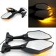 thumbnail image 3 of Motorcycle Side Mirror with Steering Indicator Light, 3 of 5