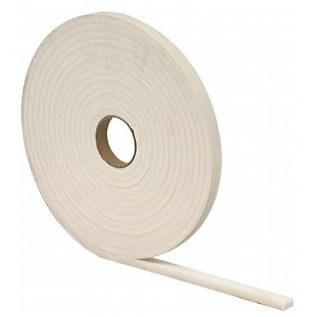 

25 in. X 17 ft. White Waterproof & Airtight Foam Tape Weather Stri