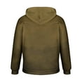 thumbnail image 6 of Enjoytime Men's Fashion Hoodies & Sweatshirts Gradient Long Sleeve Pullover Tops Casual Loose Fall Winter Plus Size Clothing Brown XXXL, 6 of 6