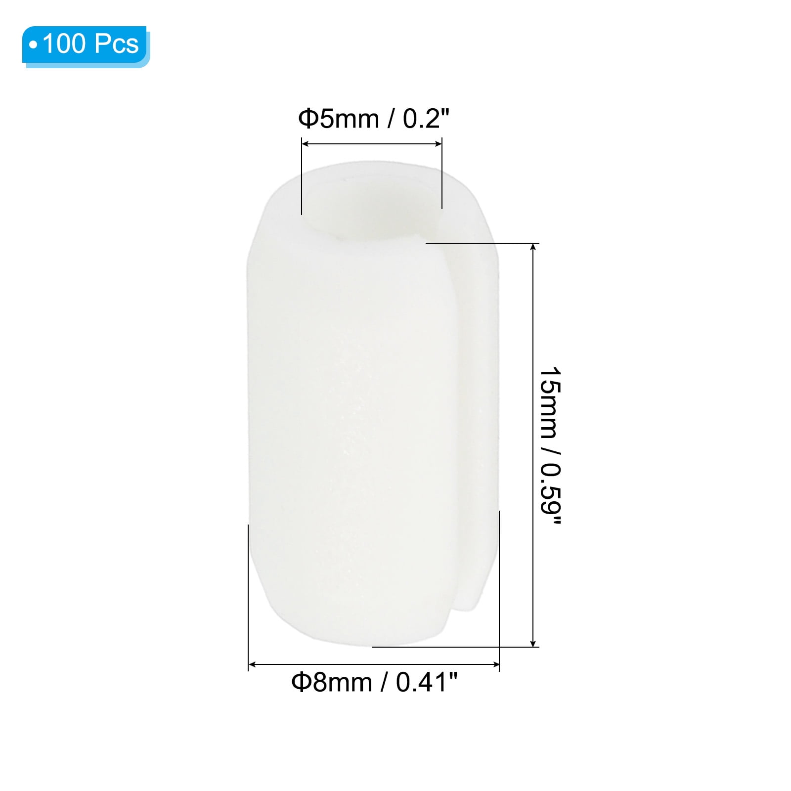 Unique Bargains Kitchen Sink Rack Feet for Protective Sink Grid White