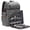Gray, variant on Gray Insulated Cooler Backpack with Tableware Set and Picnic Blanket for 4 People