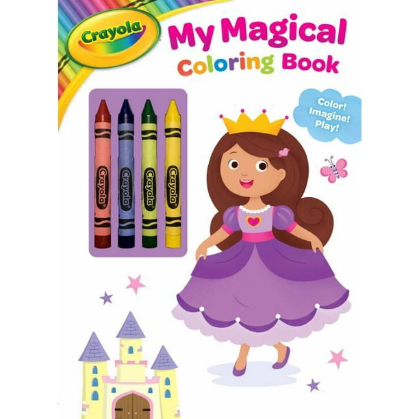 Download Crayola My Magical Coloring Book Color Imagine Play Other Walmart Com Walmart Com