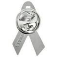 thumbnail image 3 of PinMart's Green Awareness Ribbon Enamel Lapel Pin, 3 of 3