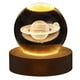 thumbnail image 3 of Nocturna Con Cristal LED Carga USB Brillante para Del (Saturnos), 3 of 4