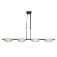 thumbnail image 2 of Accesslighting 63958LEDD-MC-FST Nido Frosted Glass SemiFlush or Pendant, Matte Chrome, 2 of 2