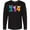 AB-Black, variant on Inktastic Monsters Like Pi- Pi Day numbers Long Sleeve T-Shirt