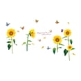 thumbnail image 2 of Adhesivo decorativo de pared de PVC para dormitorio, sala de estar y comedor. Girasoles, 2 of 9