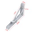 thumbnail image 2 of Labymos Triangles Folding Angle Bracket Bearing Shelf Bracket Home Table Benchs Wall Mounted Support, 2 of 5