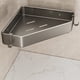 thumbnail image 5 of Estante de Almacenamiento para Baño de Acero Inoxidable Gris 32.5x24x5cm Estante para Toallas sin Perforaciones con Ganchos Diseño Ventilado para Artículos de Aseo y Cosméticos, 5 of 6