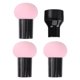 thumbnail image 1 of 3 esponjas correctoras líquidas con forma de hongo para base de maquillaje, con mango, para mujer (color aleatorio), 1 of 7
