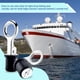 thumbnail image 5 of Conector de drenaje marino 25 mm 32 mm Acero inoxidable de acero inoxidable 304 Deck Bilge Transom Trans Thift Kit Piezas de repuesto Durable Agujero de drenaje de 32 mm Sunnimix Tapones de drenaje del barco, 5 of 8
