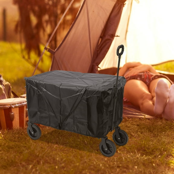 LEXSOMEO Wagon Cover Outdoor Foldable Cart Cover Cover For Trolley Cart Garden Wagon Rain Cover
