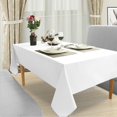 thumbnail image 1 of 1 Pack Table Cover White Tablecloth For Birthday Party Baby Shower Parties, 1 of 5
