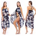 thumbnail image 4 of Yoyauz Women's Summer Sexy Wrap Skirt Semi-Sheer Swimsuit Beach Smock, 4 of 4