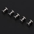 thumbnail image 3 of Noref 20Pcs/set Durable Brass Threaded Flat Head Nut Nail Rivets Screws Leather Craft Repair Supplies, Brass Rivets,Rivets, 3 of 7