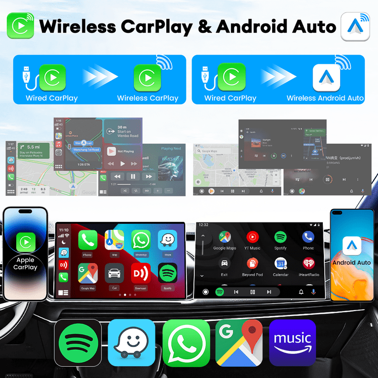 Carlinkit HD2CP Pro HDMI Car Streaming Adapter, Wireless