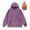 Purple, variant on FDGIU Men's Fleece Hoodie 2025 - Oversized Pullover Sweatshirt with Pockets, Heavyweight Fall Streetwear