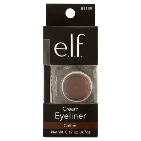 e.l.f. Cosmetics Cream Eyeliner, Coffee, 0.17 oz