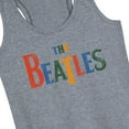 thumbnail image 3 of The Beatles - Colorful Logo - Women's Racerback Tank, 3 of 6