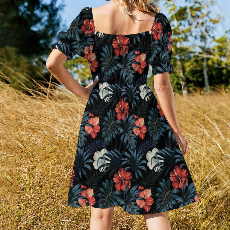 hawaiian cocktail dress NinthIsle Made in Hawaii Elegant Super Soft Women's Vacation Dress