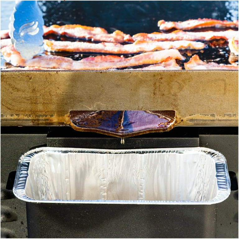 Blackstone Foil Griddle Disposable Rear Grease Cup Liners, 30-Pack