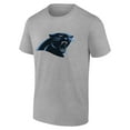 thumbnail image 2 of Men's Fanatics Heather Gray Carolina Panthers Primary Logo T-Shirt, 2 of 3