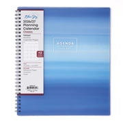 Blue Sky 2026-2027 Monthly Academic Year Planner Calendar, July 2026 - June 2027, 8" x 10", Monthly Layout, Flexible Cover, Laminated Tabs, Wirebound, Chanson