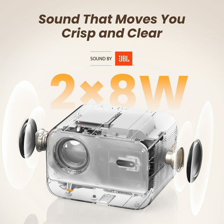 Yaber L2s 1080p Home Cinema Projector, CCK02252 - Walmart.com