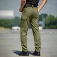 thumbnail image 6 of Meltox Men's Softshell Snow Ski Pants Waterproof Windproof Insulated Cargo Winter Army Green L, 6 of 8