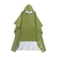 thumbnail image 2 of Poncho de lluvia con capucha Yinane impermeable portátil jersey chaqueta abrigo para la lluvia Verde, 2 of 8