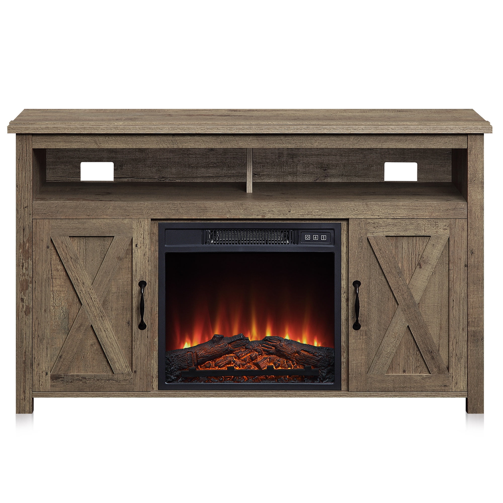 BELLEZE TV Stand Console Electric Fireplace With Remote Control, 48" or