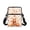 Autumn Cat Pumpkin Art, variant on Double Layer Crossbody Bag for Travel, Lightweight over Shoulder Pouch for Women Sea Turtle Crossbody Bag
